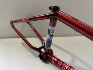 画像4: *Fiend Mills Frame [20.5"TT] Trans Red (4)