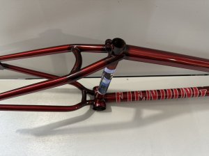 画像5: *Fiend Mills Frame [20.5"TT] Trans Red (5)