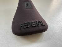 画像2: Federal Black Embroidered Word Seat