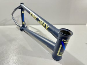 画像2: *Kink Crosscut Frame [20.75"TT] Matt Slate Blue (2)