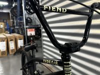 画像1: Fiend Type O 18" Bike [18"Wheel] Gloss Black/Grey Fade