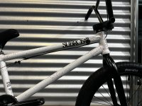 画像2: Subrosa Letum [20.75"TT] Satin White/Red Splatter