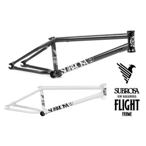 画像1: Subrosa Flight Frame [19.75"TT] Matt White (1)