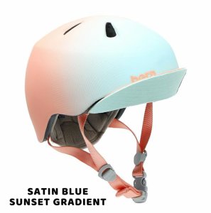 画像1: Bern Helmet NINO (Stain Blue Sunset Gradient) (1)