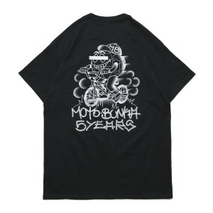 画像2: Moto-Bunka Five Year Anniversary T-Shirt/Black (2)