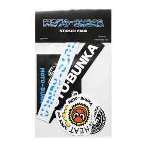 画像1: Moto-Bunka Sticker Pack Designed by Adam Roye (1)
