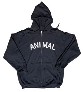画像1: Animal Zip Hoodie (1)