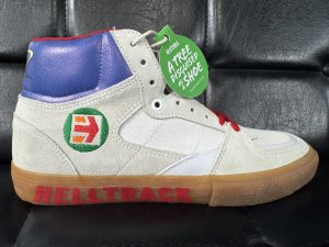 画像1: *[アウトレット]Etnies Screw Vulc Mid × Rad (White /Gum) 9 (1)