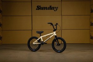 画像1: [KIDS] Sunday Aluminum Primer 16 [16"Wheel] Gloss Classic White (1)