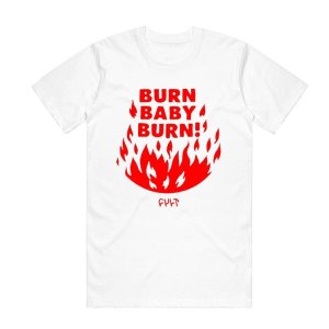 画像1: [70%OFF] Cult Burn Baby Burn Tee (1)