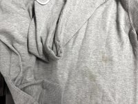 画像1: [60%OFF] Fit Script Hoodie (Grey)