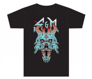 画像1: [30%OFF] S&M Demon Tee (Black) (1)