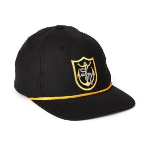 画像1: S&M Anchor Shield Snap Back Cap (1)