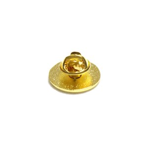 画像2: MOTO-BUNKA - Earth Logo Pin Badge Gold (2)