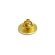 画像2: MOTO-BUNKA - Earth Logo Pin Badge Gold (2)