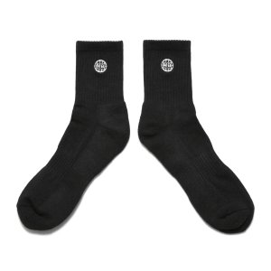 画像1: MOTO-BUNKA Globe Logo Quarter Socks (1)