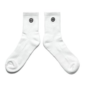 画像2: MOTO-BUNKA Globe Logo Quarter Socks (2)