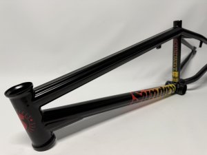 画像1: Sunday Soundwave V3 Frame [20.5"TT] Black/Sunset Fade Logo (1)