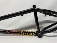 画像2: Sunday Soundwave V3 Frame [20.5"TT] Black/Sunset Fade Logo