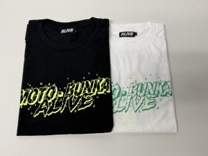 画像1: Alive x Moto-Bunka LTD T-Shirts (1)