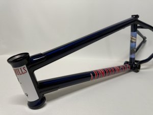 画像1: Fiend Mills Frame [20.5"TT] Trans Blue (1)