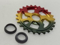 画像1: Cult "NWO" Sprocket 25T [Rasta]