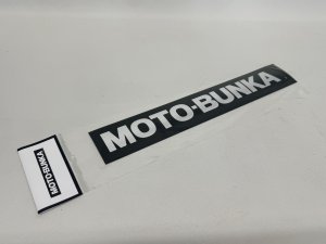 画像1: Moto-Bunka Big Text Logo Sticker (1)