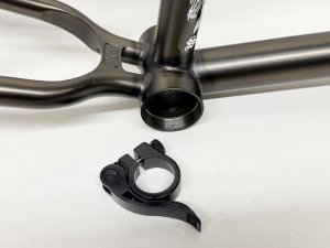 画像7: Cult Biggie Frame/QR [20.5"TT] Matt Trans Black (7)