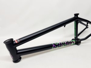 画像1: Sunday Street Sweeper Frame [20.75"TT] Black/Purple+Green (1)