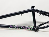 画像2: Sunday Street Sweeper Frame [20.5"TT] Black/Purple+Green