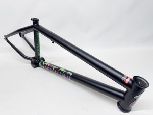 画像2: Sunday Street Sweeper Frame [20.75"TT] Black/Purple+Green (2)