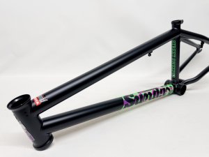 画像1: Sunday Street Sweeper Frame [20.5"TT] Black/Purple+Green (1)