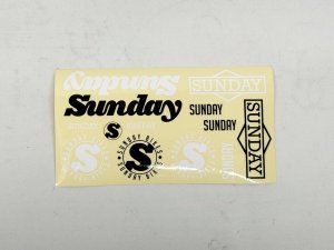 画像1: Sunday Assort Sticker Pack [13pc] (1)