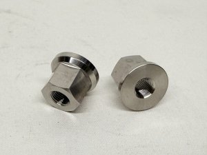 画像2: Culture Port Okesa Ti Hub Nuts [2pcs] (2)