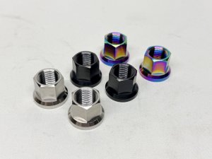 画像5: Culture Port Okesa Ti Hub Nuts [2pcs] (5)