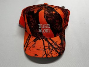 画像1: Burn Slow Brush Logo Mesh Hat (1)