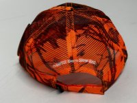 画像2: Burn Slow Brush Logo Mesh Hat