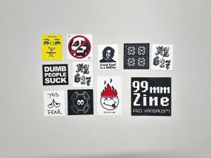 画像1: Burn Slow WTFTW•Org Sticker Pack (1)