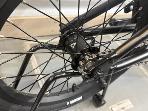 画像4: [KIDS] Ares STN-AL Comp [16"Wheel] Matt Black (4)