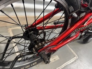 画像4: [KIDS] Hoffman Jet 16 [16"Wheel] Red/Black (4)