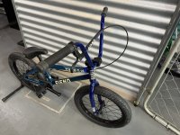 画像1: Fiend Type O 18" Bike [18"Wheel] Gloss Blue/Blue Fade