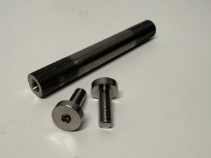 画像1: Candy Titanium Spindle [19mmx48T] (1)