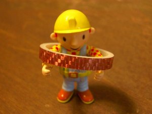 画像1: *ARESTIC_carbon 5mm spacer(red) (1)