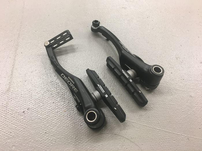 特価キャンペーン ImportSelectionSHIMANO シマノ DEORE BR-T610 V-ブレーキ リア ブラック 