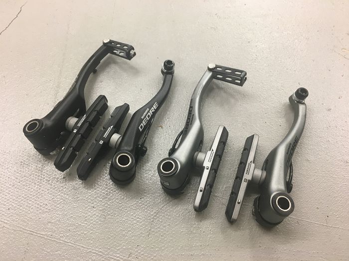 特価キャンペーン ImportSelectionSHIMANO シマノ DEORE BR-T610 V-ブレーキ リア ブラック 
