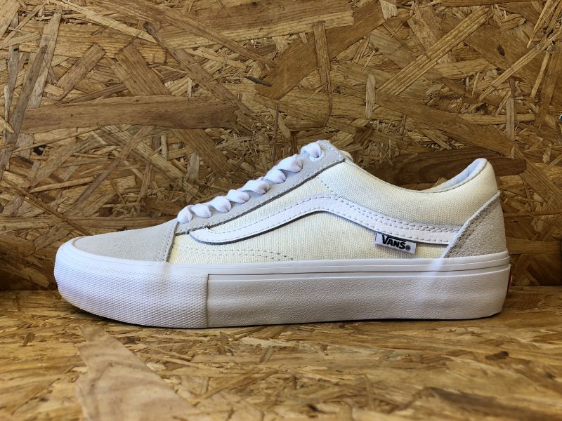 vans pro old skool white
