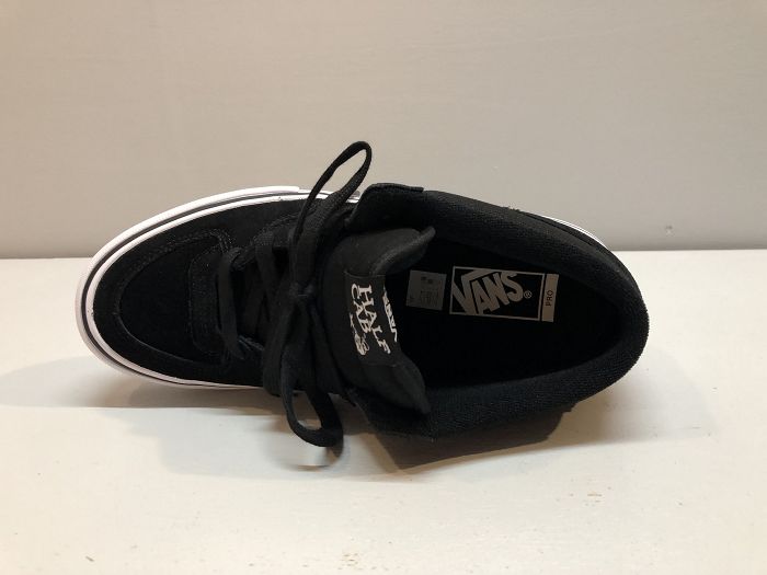 vans half cab all black