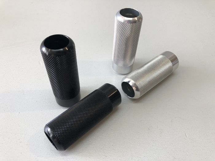 自転車　BMX フラットアルミペグ TNB ORBIT PEG　４本セット　BK